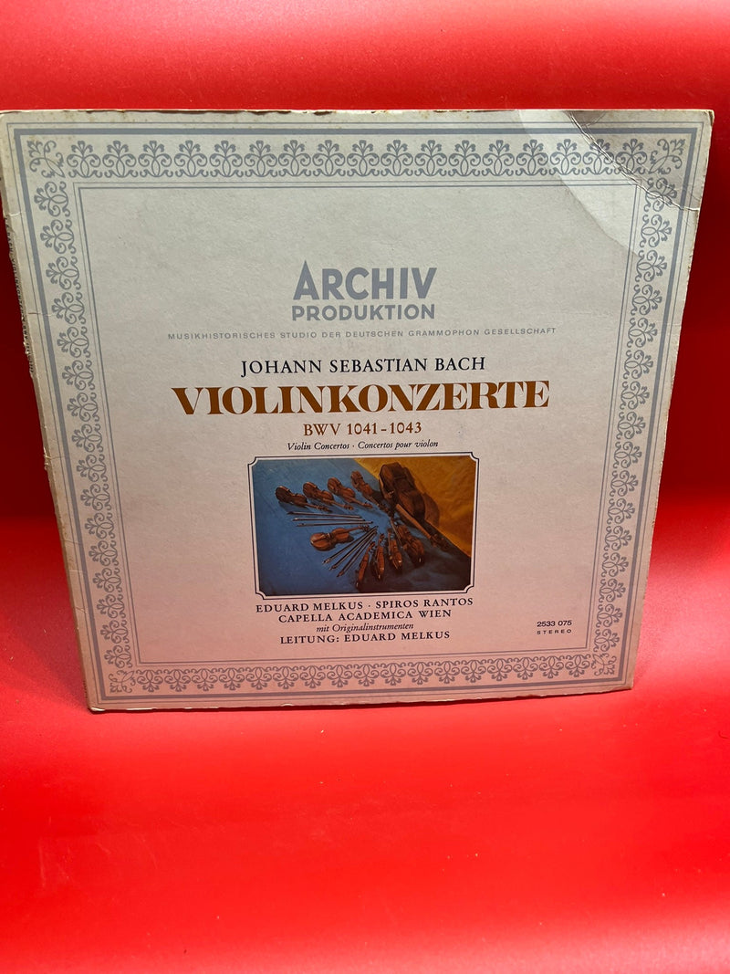 Bach = Violinkonzerte  BWV 1041-1043