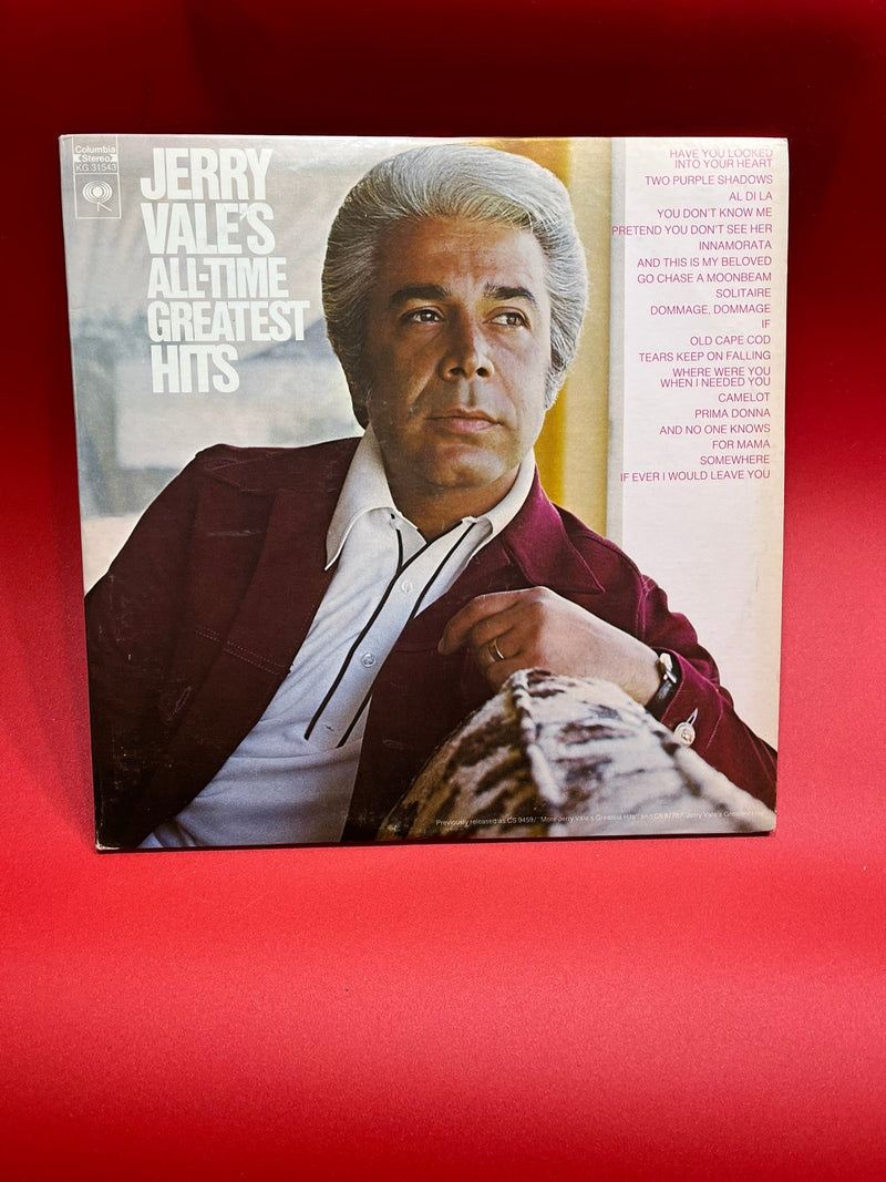 Jerry Vales All-Time Greatest Hits