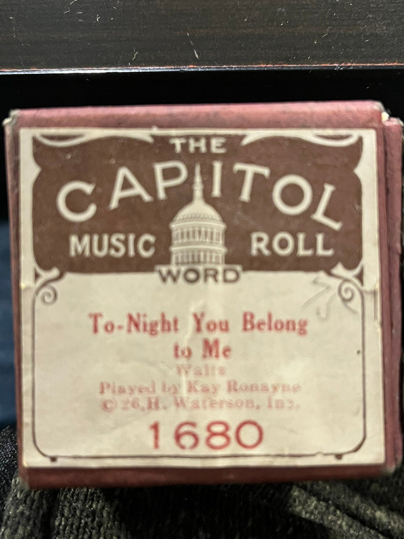 To-Night You Belong To Me