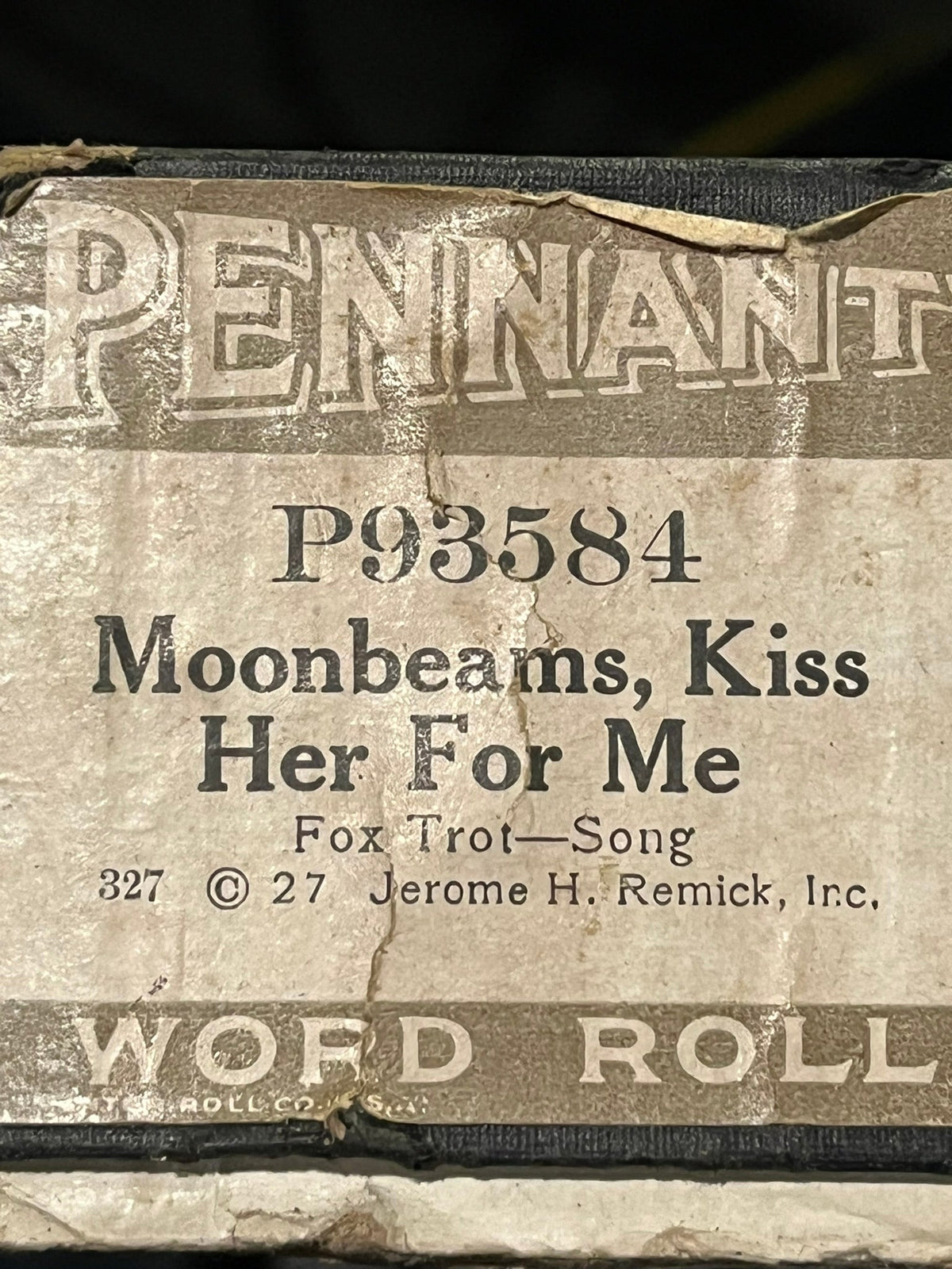 Moonbeams, Kiss Her For Me