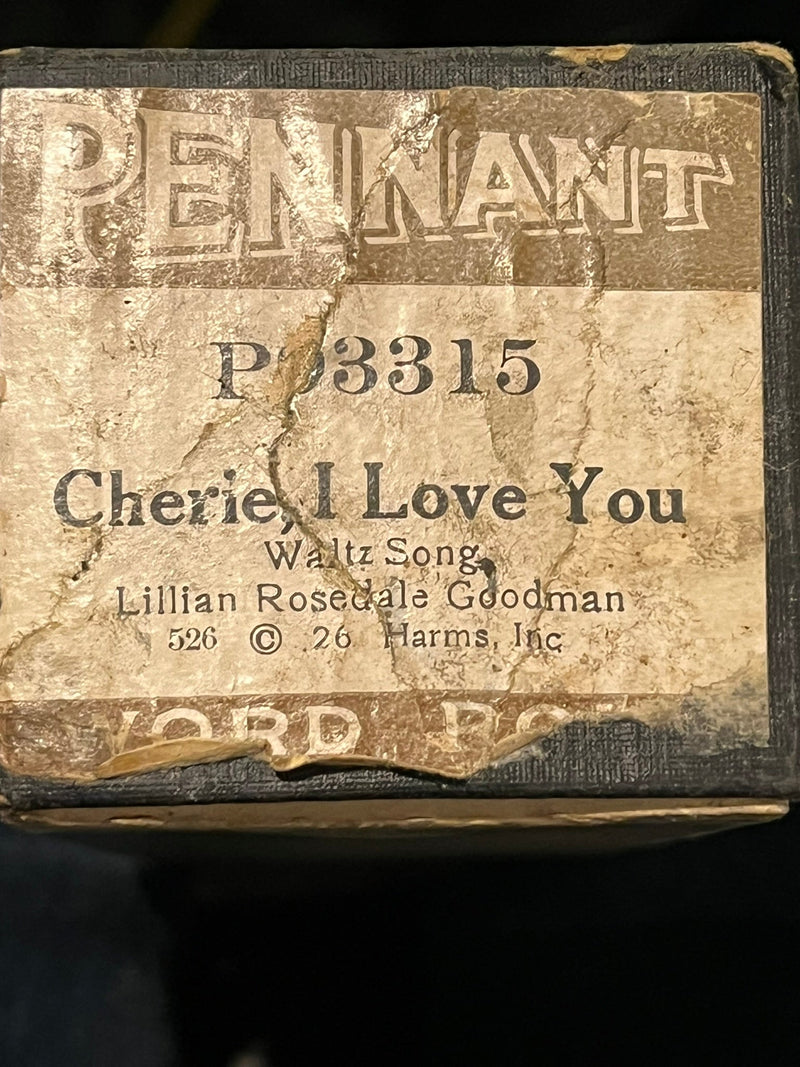 Cherie, I Love You  ( Waltz Song)