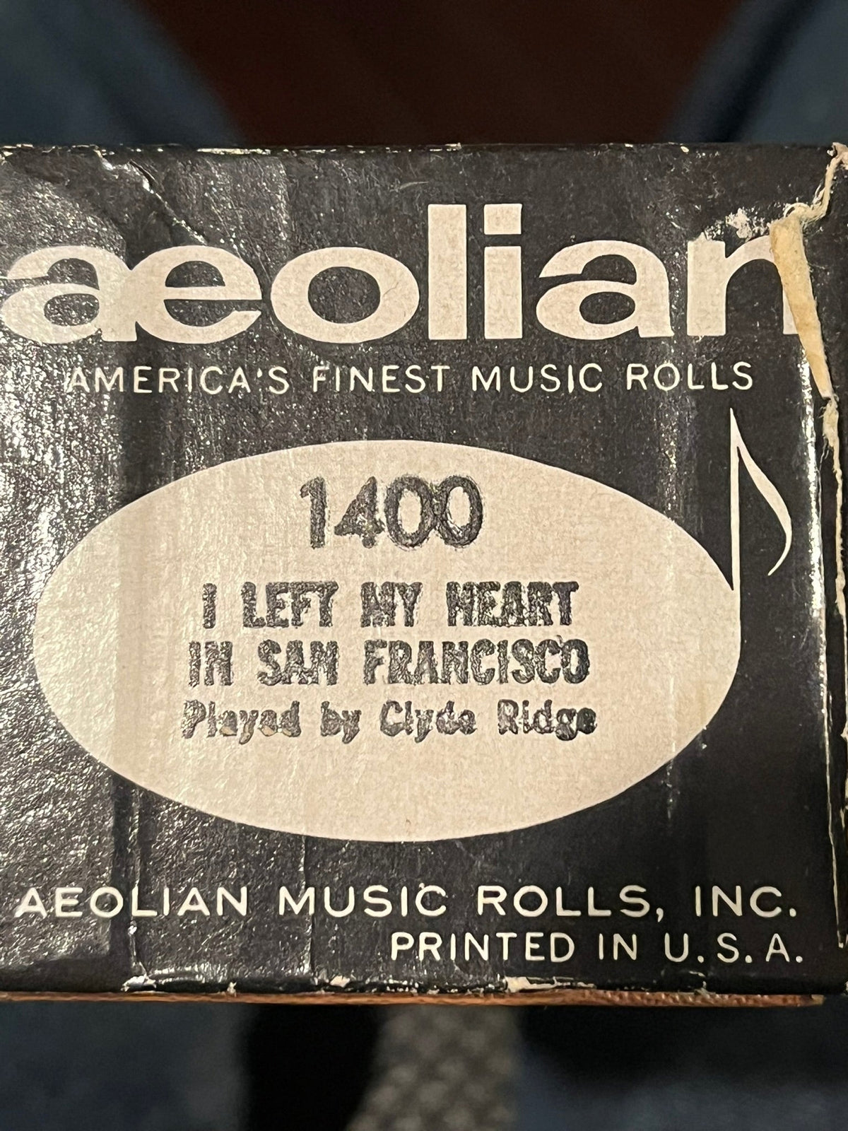 I Left My Heart in San Francisco