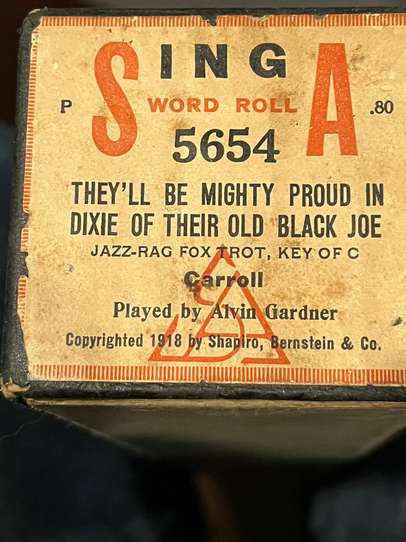 They'll Be Mighty Proud In Dixie Of Their Old Black Joe  (Jazz-Rag Fox Trot)