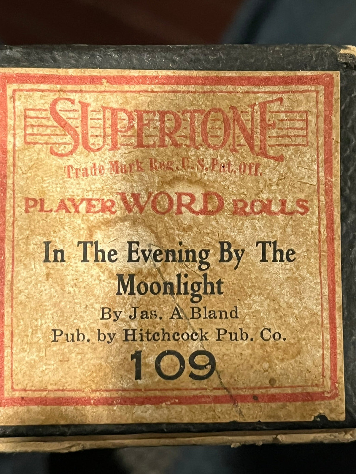 In The Evening By The Moonlight