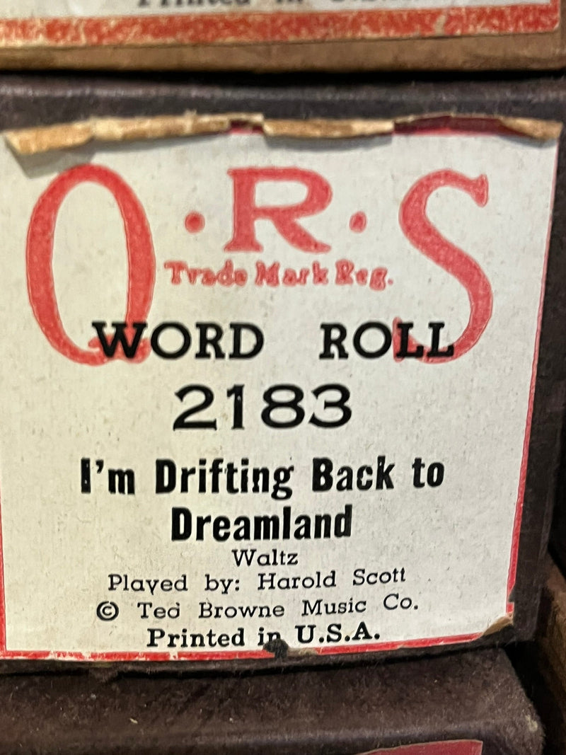 I'm Drifting Back to Dreamland  (Waltz)