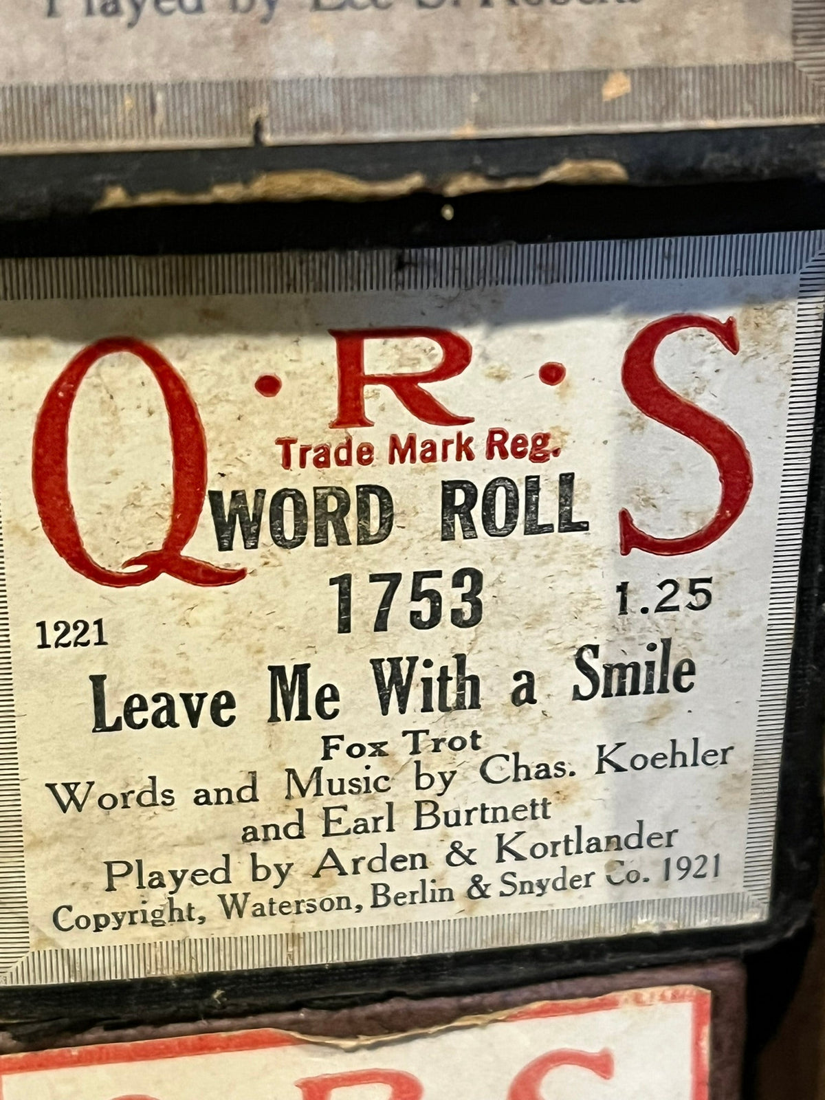 Leave Me With A Smile