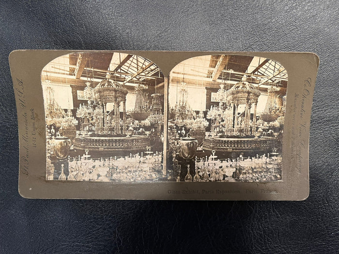 Glass Exhibit at Paris Exhibition
