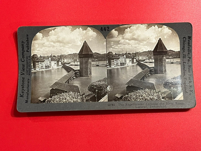 Kapellbrucke Crossing - Lucerne, Switzerland
