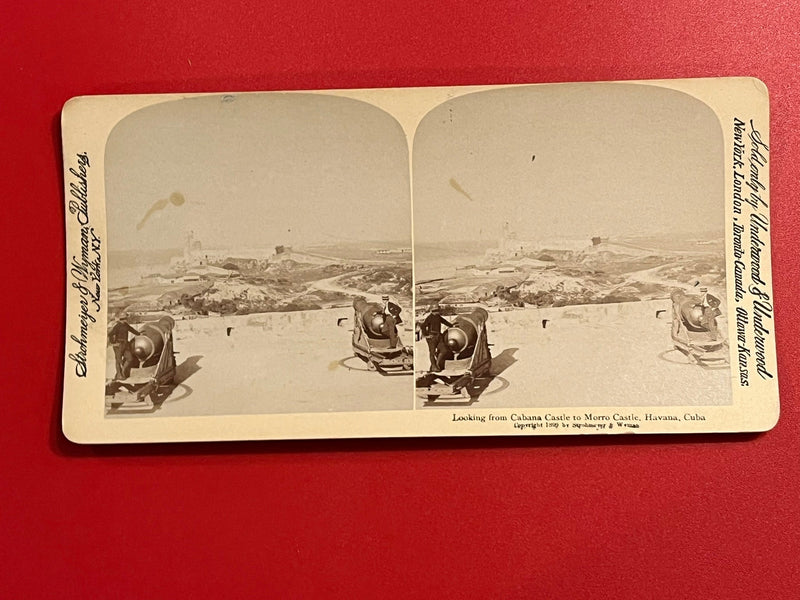 Cabana Castle to Morro Castle - Havana 1899