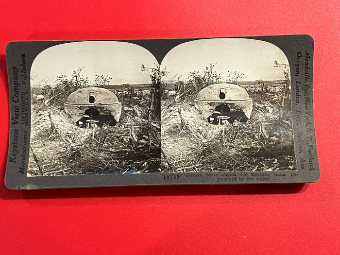 German Maching Gun Cupola - WWI