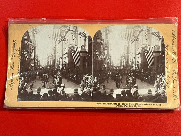 General Wheeler - Peace Jubilee - Philadelphia