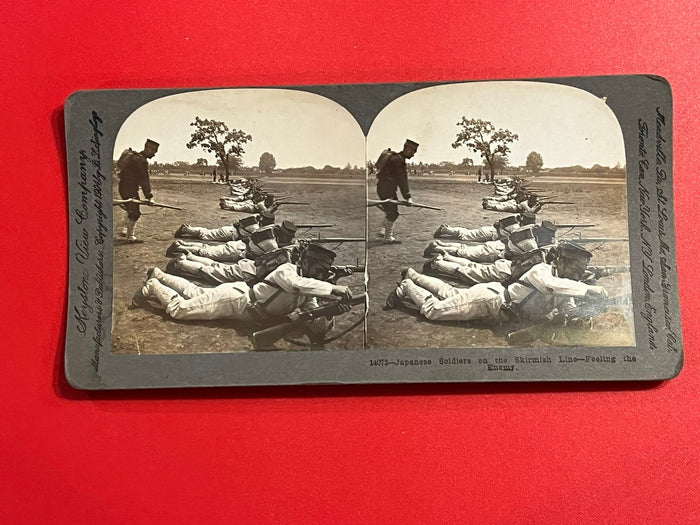 Japanese Soldiers on Skirmish Line