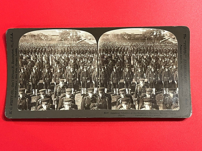Japanese Infantry at Emperors Review.