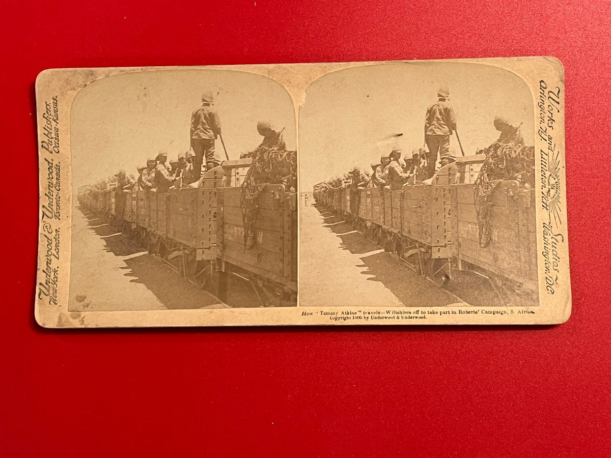 Wiltshires taking part in Robert's Campaign - Boer War