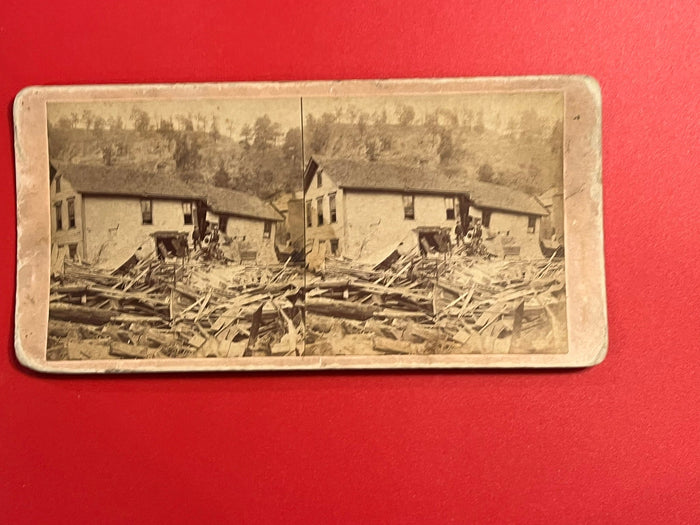 Flood Damage Johnstown Flodd 1899