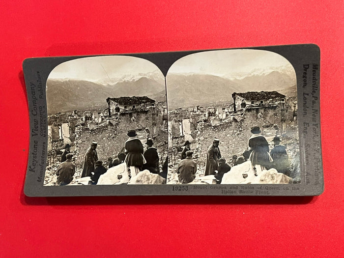 Mount Grappa - Ruins of Quero - Italian Battle Front - WWI