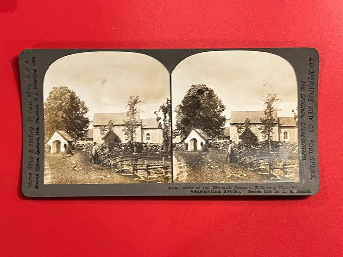 Eriksberg Church - Vestergotland Sweden 1910