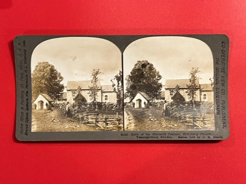 Eriksberg Church - Vestergotland Sweden 1910