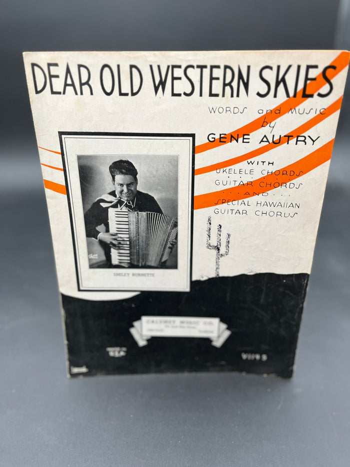 Dear Old Western Skies