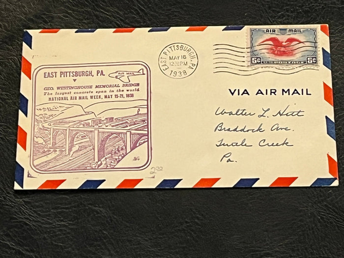 National Air Mail Week - 1938
