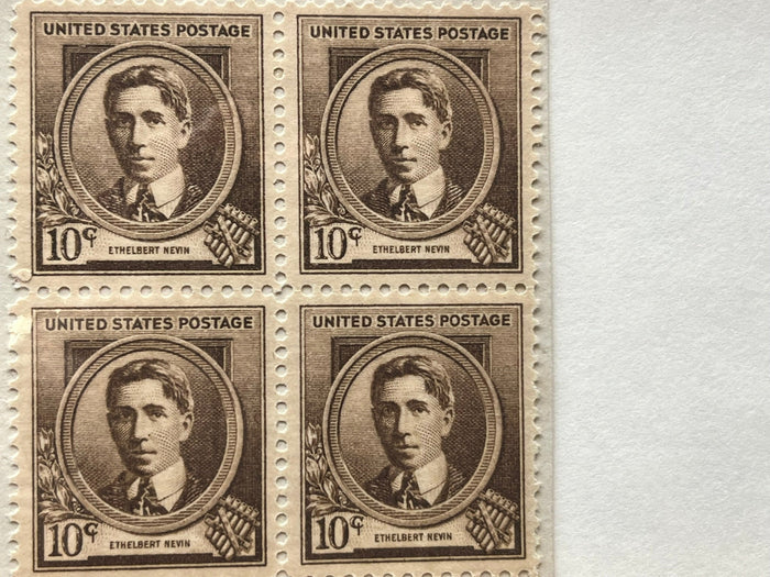 #883 - 1940 Famous Americans : 10c Ethelbert Nevin