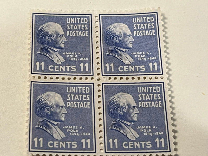 #816 - 1938 11c Polk