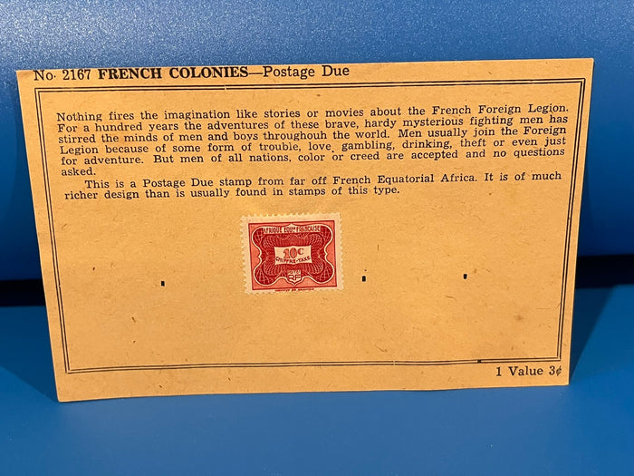 French Equatorial Africa - Postage Due.