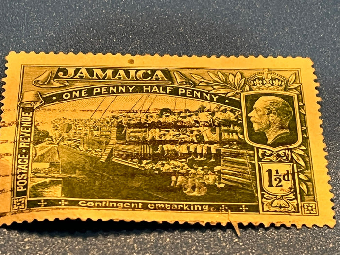 One Penny Half Penny - Contingent embarking