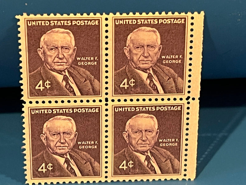 Set of 4 Walter F George 4c