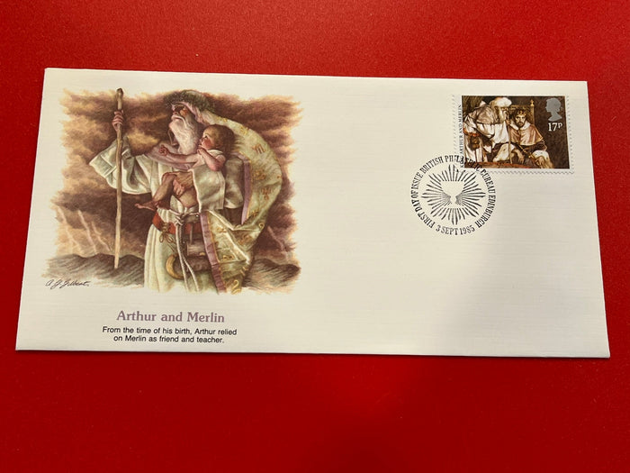 Arthur and Merlin - Great Britain FDC