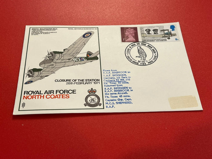 Closure of the Station - Royal Air Force - North Coates.