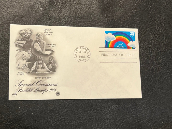 Special Occaisons Booklet Stamps - rainbow