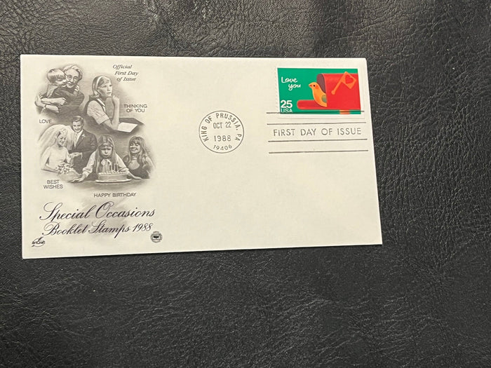 Special Occaisons Booklet Stamps - mailbox