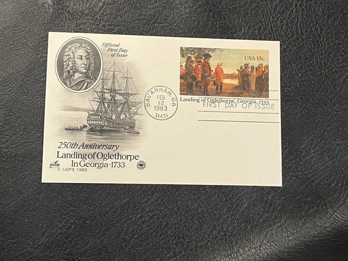 Landing of Oglethorpe in Georgia - 1733