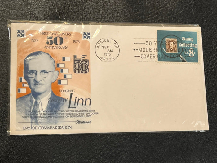 George W..Linn - Stamp Collecting