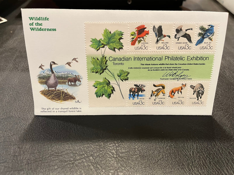Canadian Internaitonal Philatelic Exhibiiton - Complete Capex souvenier sheet