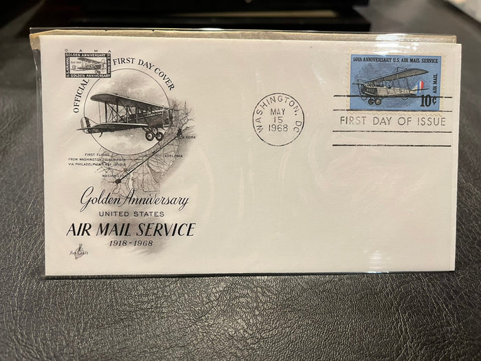 Golden Anniversary of U.S. Air Mail