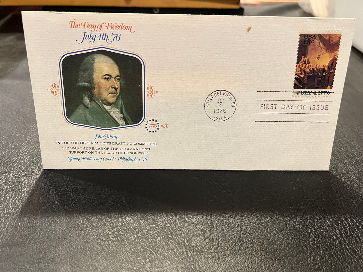 July 4, 1776 - Honoring John Adams.