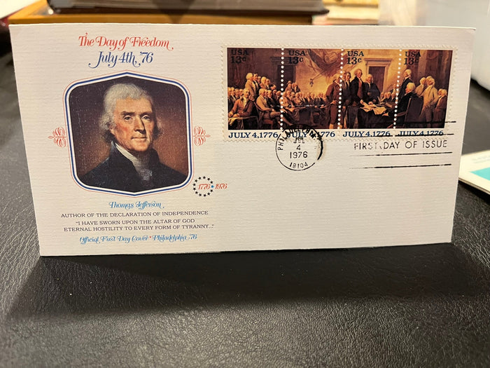 July 4, 1776- Honoring Thomas Jefferson