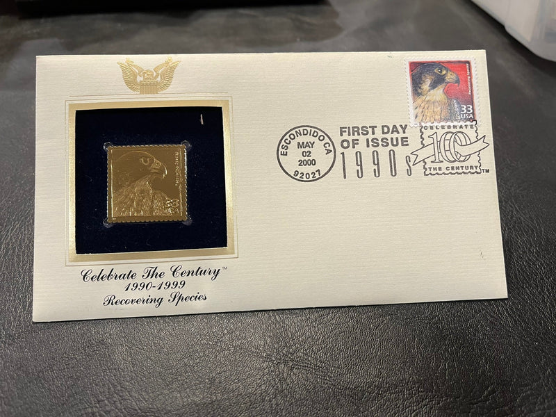 Recovering Species  with Golld Stamp replica