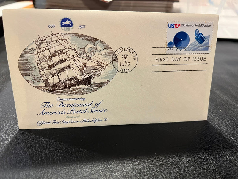 Bicentennial of America's Postal Service - ship