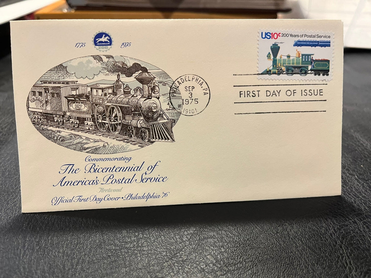 Bicentennial of America's Postal Service - train