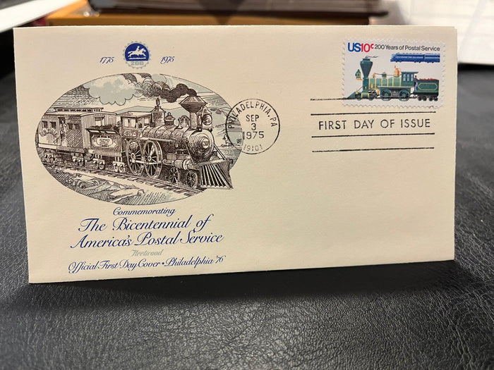 Bicentennial of America's Postal Service - train