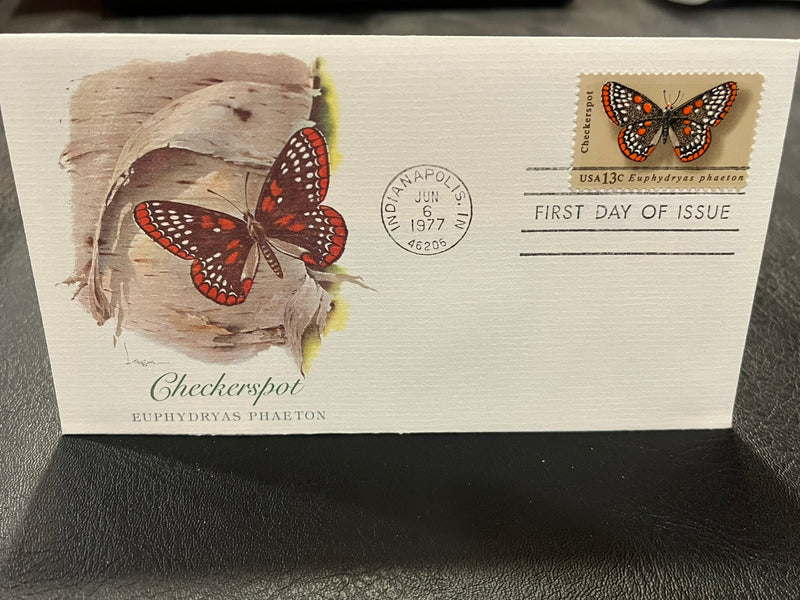 Checkerspot Butterfly
