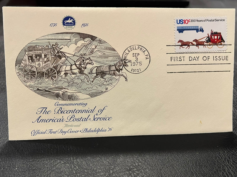 Bicentennial of America's Postal Service - wagon