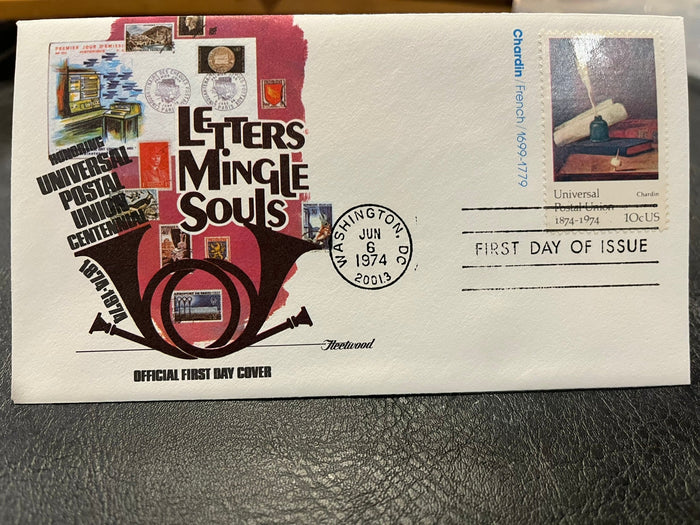Letters Mingle Souls burgandy