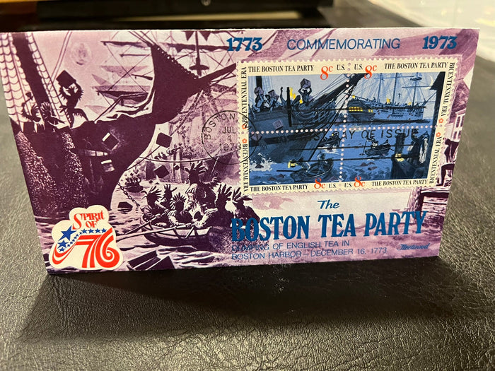 Boston Tea Party set