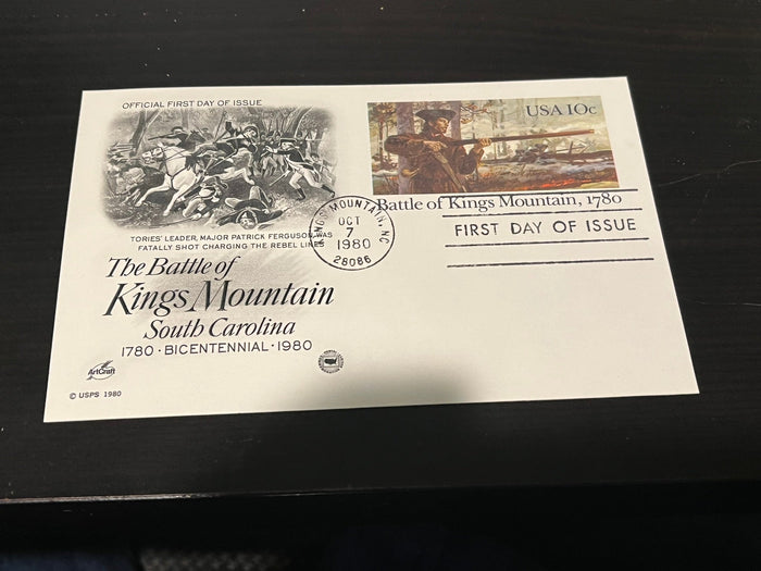 The Battle of Kings Mountain South Carolina