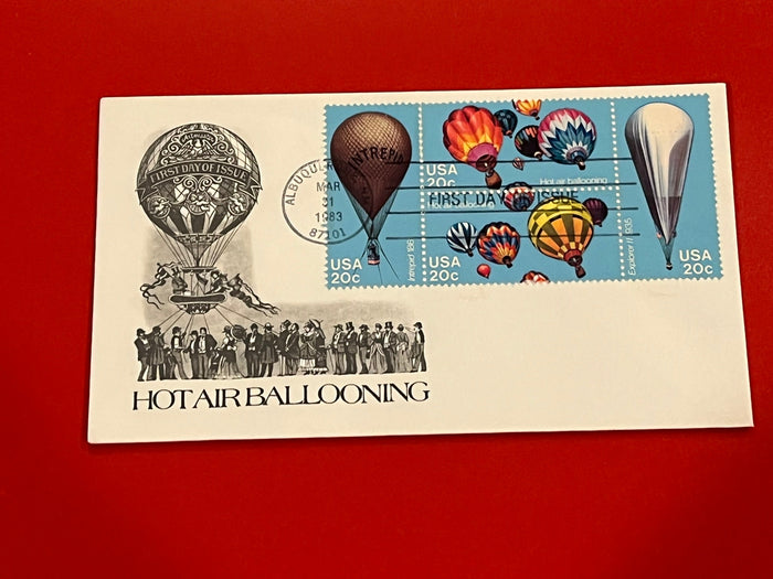 Hot Air Balooning FDC Set