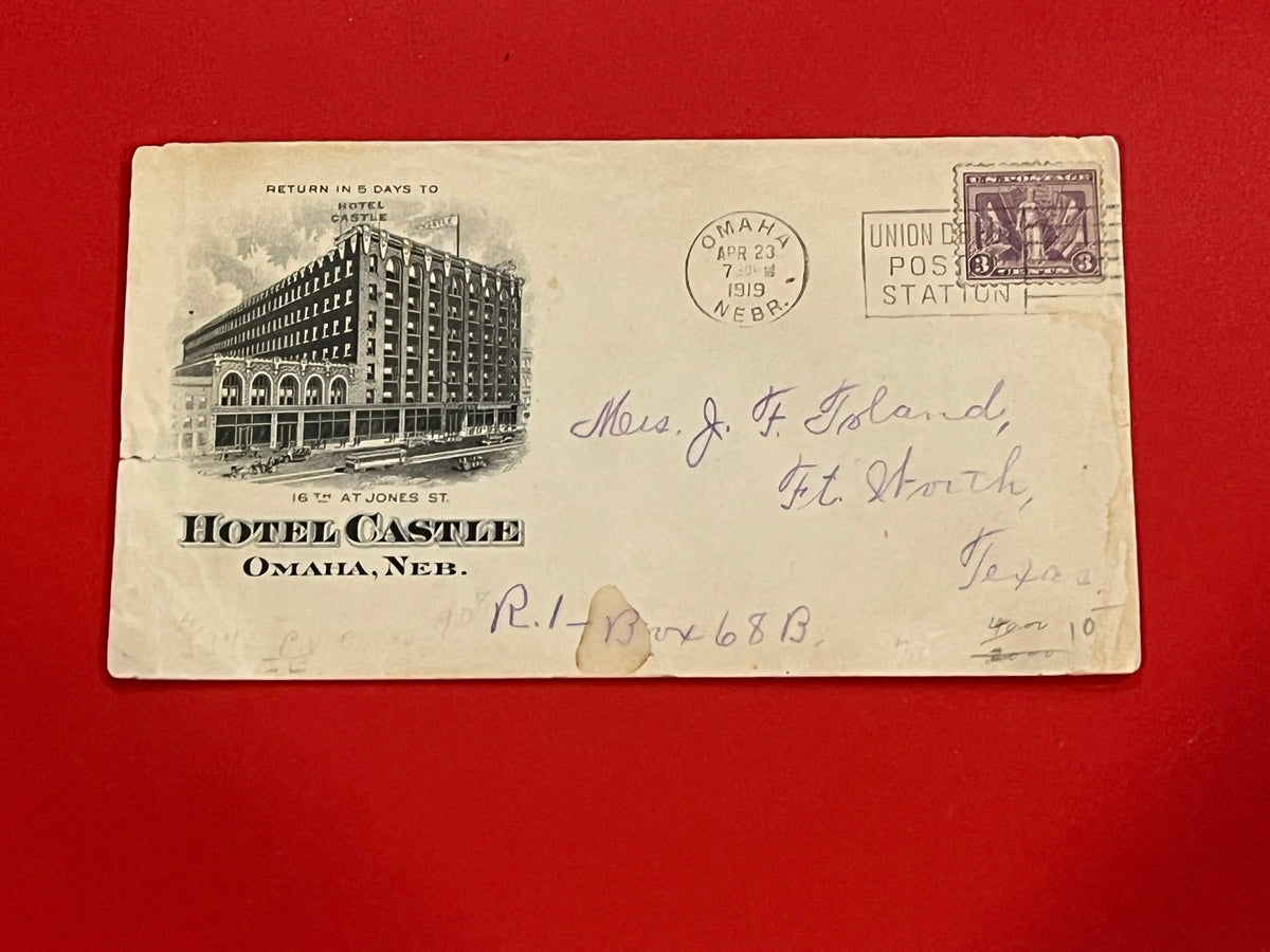 Hotel Castle - Omaha Neb. 1919